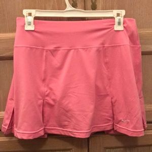 Pink nike tennis skirt